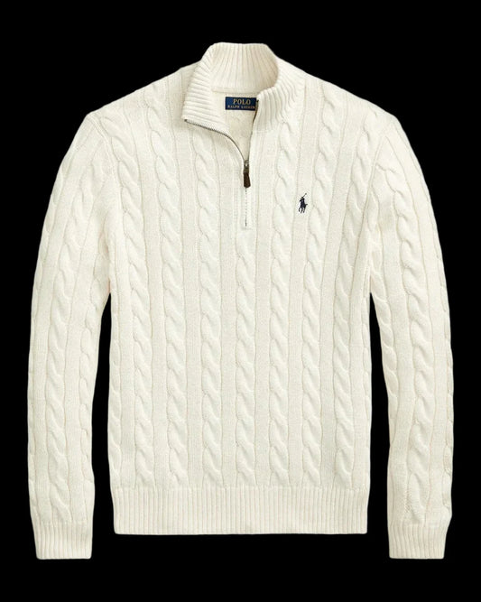 Ralph Lauren Quarter-Zip Cream